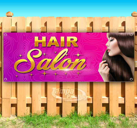 Hair Salon pink-gold- parent Banner