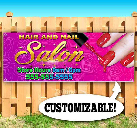 Hair and Nail Salon Custom Banner