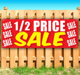 Half Price Sale Banner