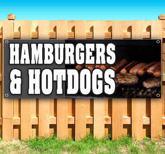 Hamburgers & Hotdogs Banner