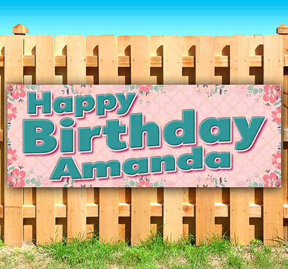 Happy Birthday Amanda Banner