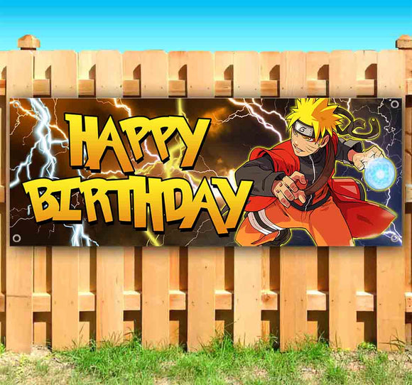 Happy Birthday Naruto Banner