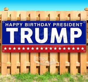 Happy Birthday President Trump Banner