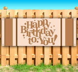 Happy Birthday To U Banner