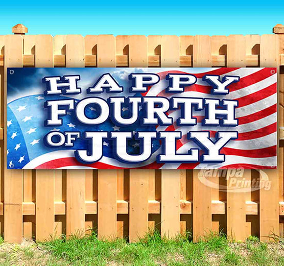 Happy Fourth of July Banner