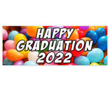 Happy Grad Balloons 2022 Banner