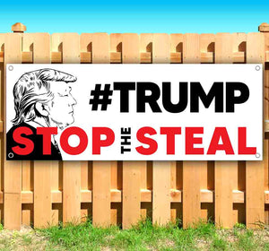 Hashtag Trump Stop The Steal Banner