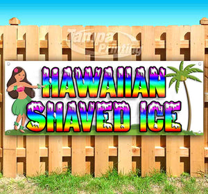 Hawaiian Shaved Ice Banner