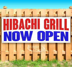 Hibachi Grill Now Open Banner