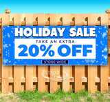 Holiday Sale 20% Off BlueSF Banner