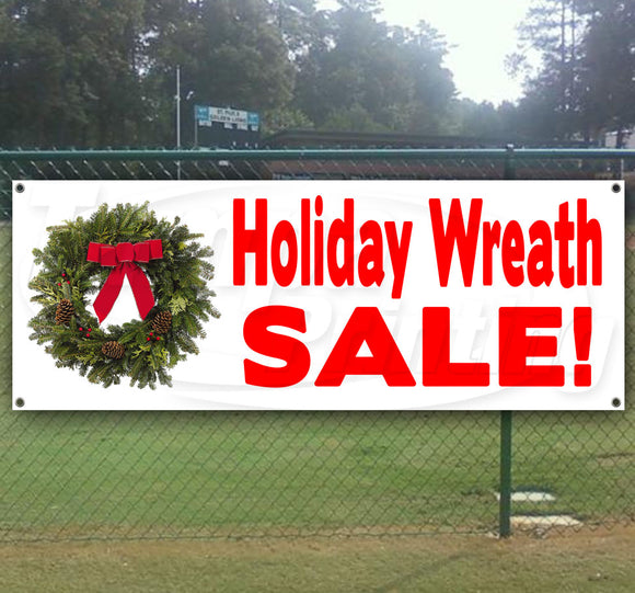 Holiday Wreath Sale Banner
