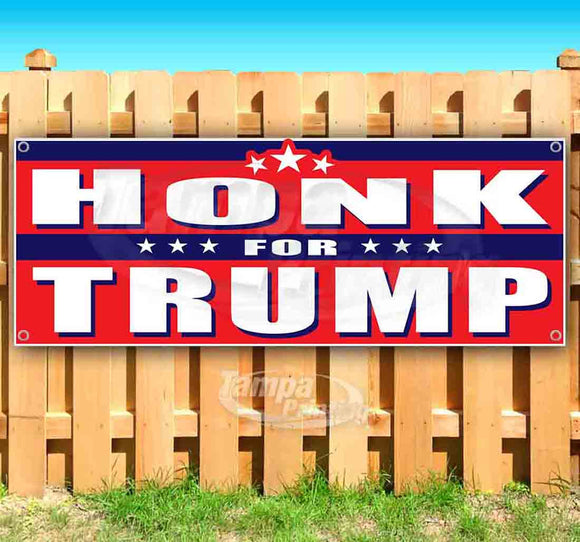 Honk For Trump Banner