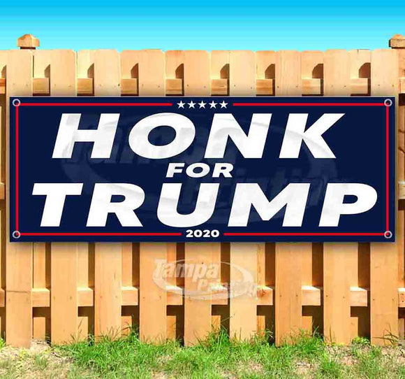 Honk For Trump Banner