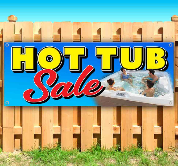 Hot Tub Sale Banner