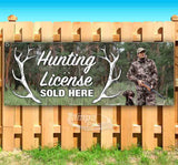 Hunting License Sold Here v2 Banner