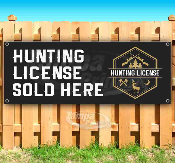Hunting License Sold Here v3 Banner