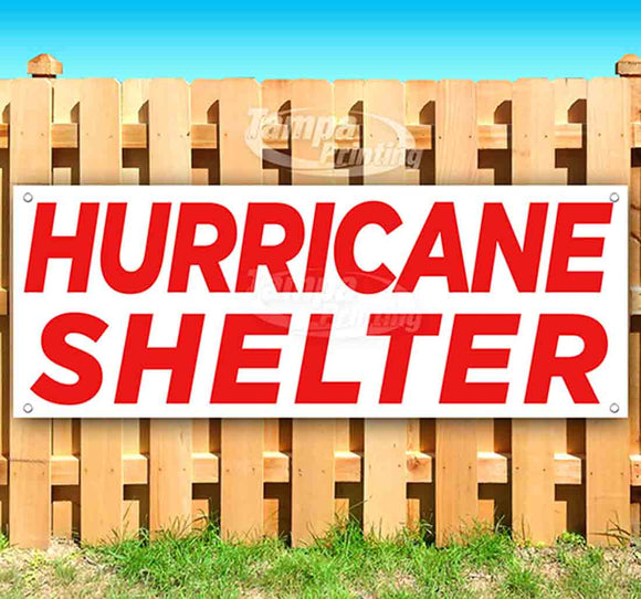 Hurricane Shelter Banner