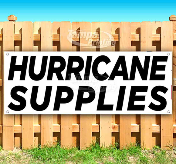 Hurricane Supplies Banner