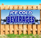 Ice Cold Beverages Banner
