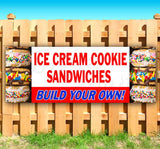 Ice Cream Cookie Sandwiches Banner