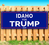 Idaho For Trump 2024 Banner
