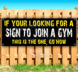 If Your Looking For A Gym Banner