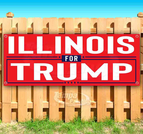 Illinois For Trump Banner