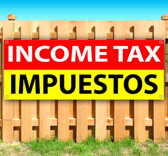 Income Tax Impuestos Banner