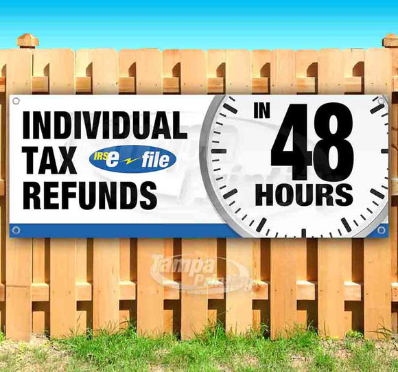Individual Tax Ref Efile In 48 hrs Banner