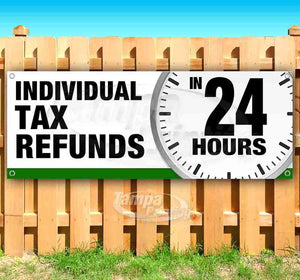 Individual Tax Refunds In 24 hrs Banner