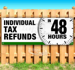 Individual Tax Refunds In 48 hrs Banner