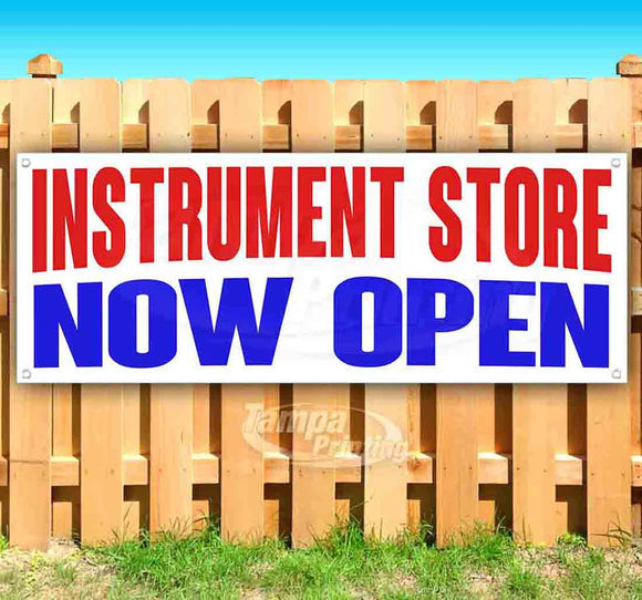 Instrument Store Now Open Banner