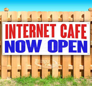 Internet Cafe Now Open Banner