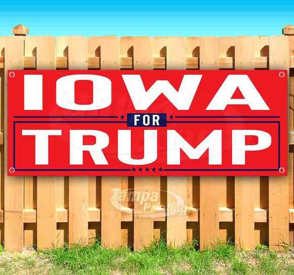 Iowa For Trump Banner