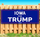 Iowa For Trump 2024 Banner