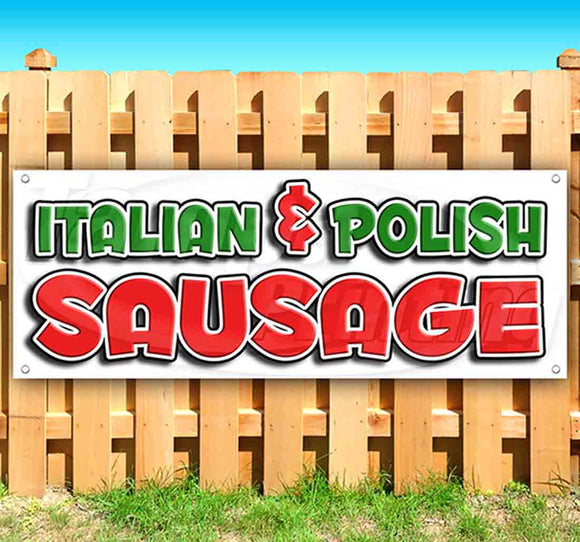 Italian & Polish Sausage Banner