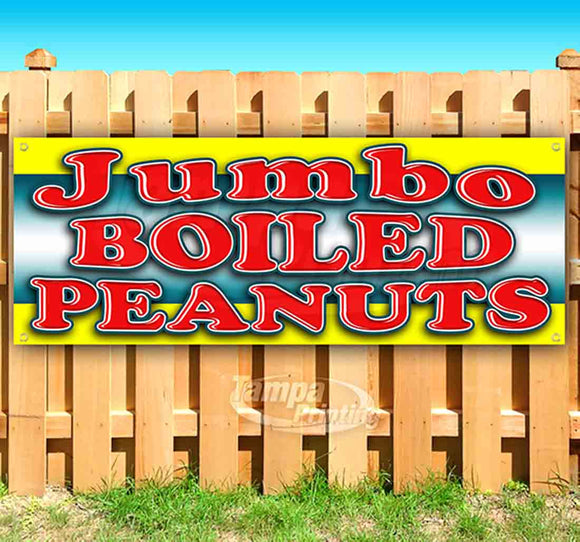 Jumbo Boiled Peanuts Banner
