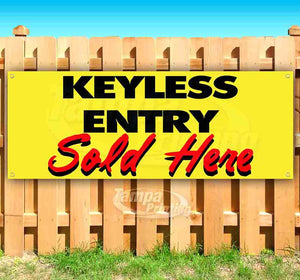 Keyless Entry Sold Here Banner