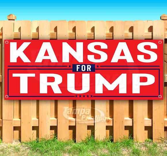 Kansas For Trump Banner