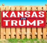 Kansas For Trump Banner
