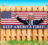 Keep America 1st US Flag Trump Banner
