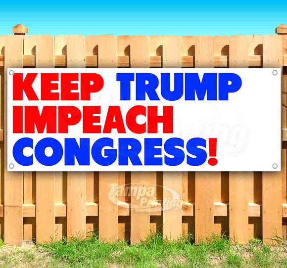 Keep Trump Impeach C Banner