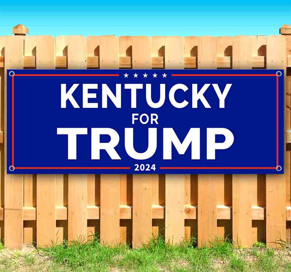Kentucky For Trump 2024 Banner