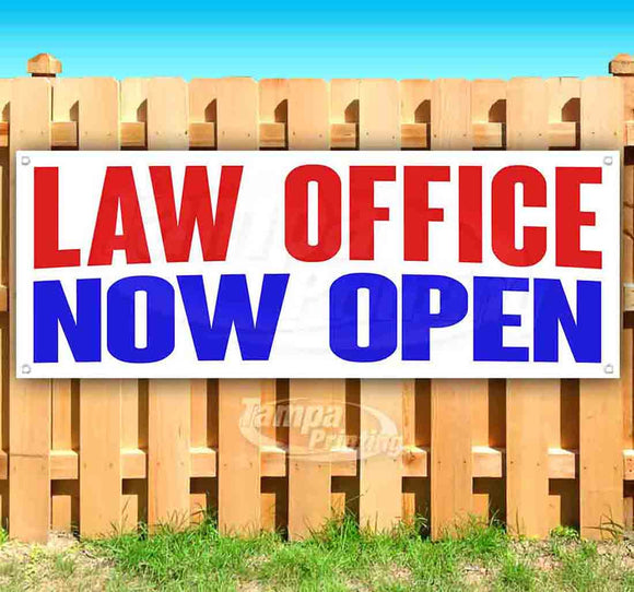 Law Office Now Open Banner