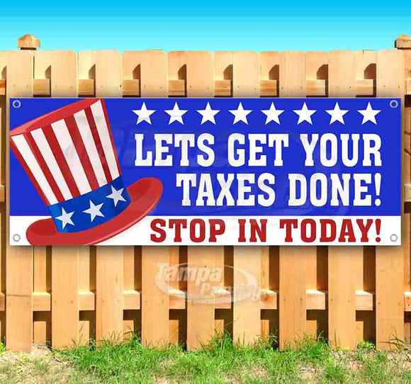 Lets Get Tax Done Banner