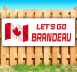 Lets Go Brandeau Flag Banner