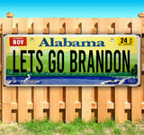 Let's Go Brandon Alabama Plate Banner