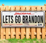 Let's Go Brandon Louisiana Plate Banner