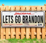 Let's Go Brandon Louisiana Plate Banner