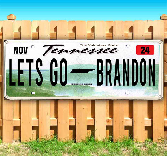 Let's Go Brandon Tennesee Plate Banner